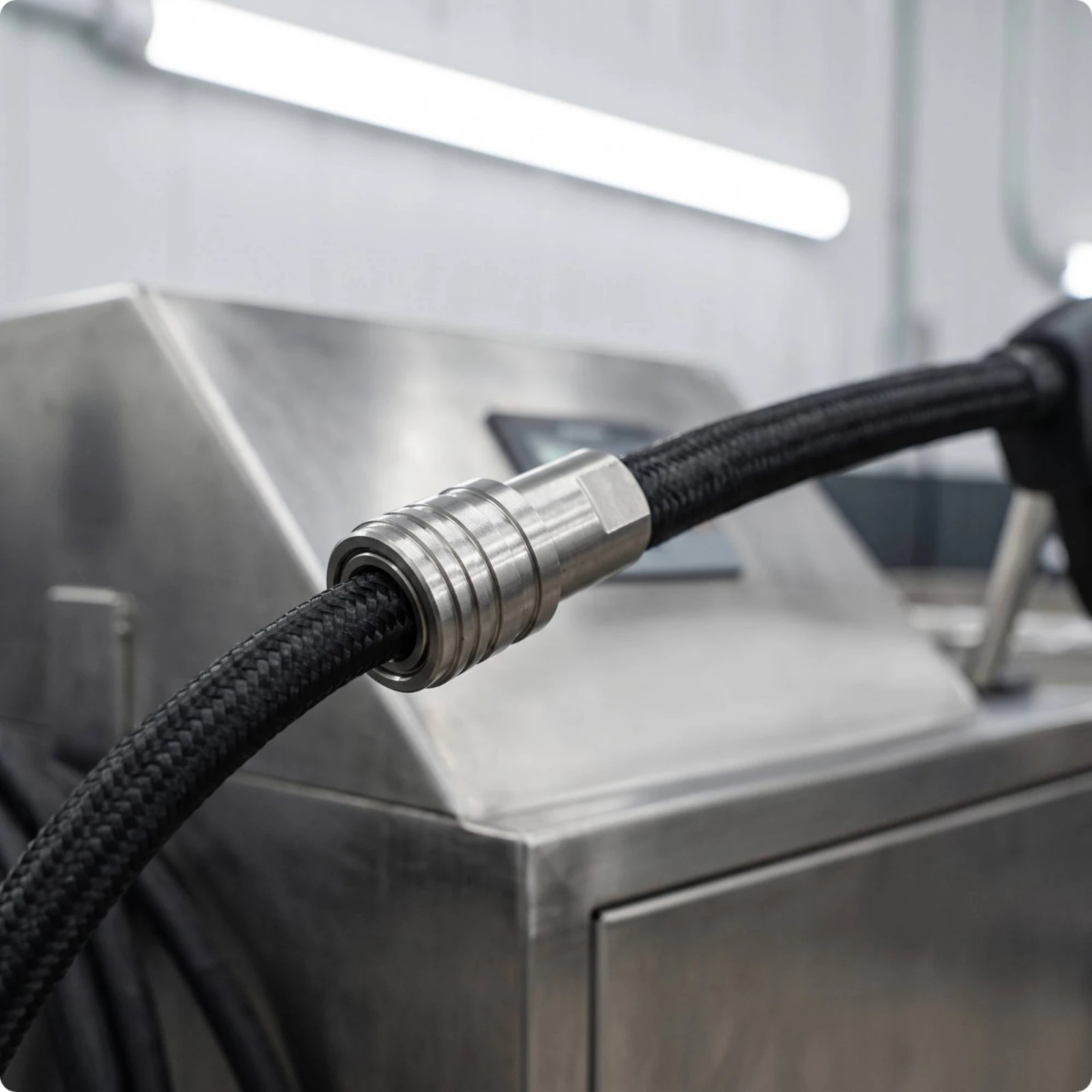 Quick-Connect Adapter Leak-Proof Stainless Steel Adapter Quick-Release Coupling Corrosion-Resistant Hose Fitting Heavy-Duty