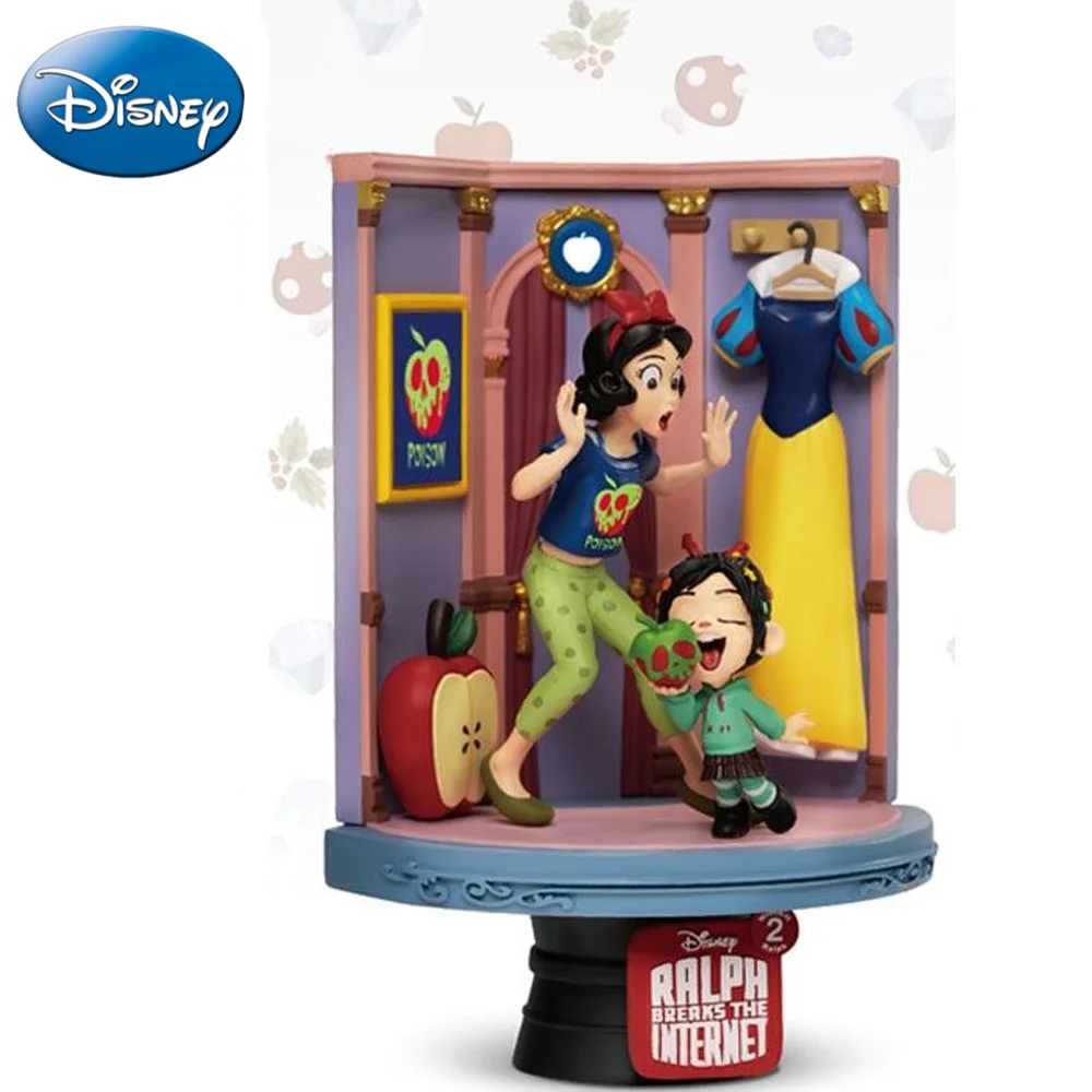 Disney Wreck-It Ralph 2 Vanellope Snow White Action Figures Toys Cartoon Character Funny Figurine Dolls Collection Girls Gifts