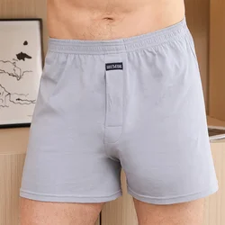 Mens Loose Breathable Thin Shorts Rich Cotton Elasticated Pack Underwear Home Gym Casual Solid Men's Shorts Panties