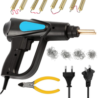 70W Hot Stapler Plastic Welder Heat Gun Welding Machine Car Bumper Repair Tools Kit with Soldering Iron Staples EU Plug US Plug