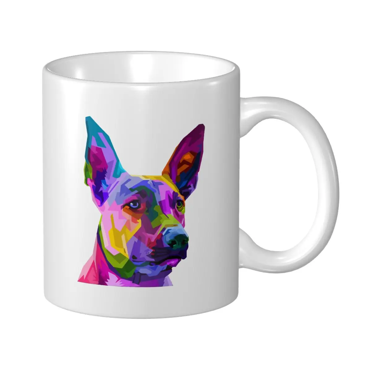 Mark Cup Mug Belgian Malinois Shepherd Mechelaar Coffee Mugs Tea Milk Water Cup Travel Mugs Office Home