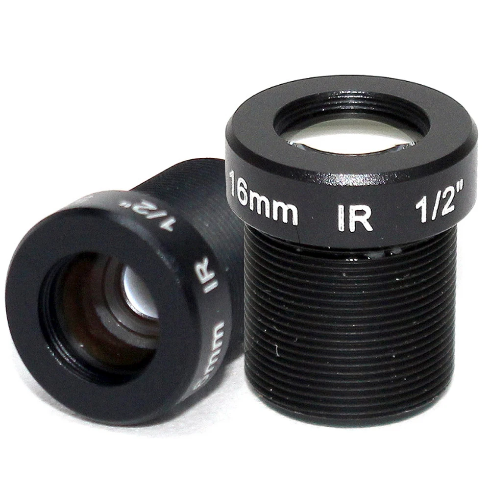 5Megapixel 16mm lens M12 Fixed 1/2" CCTV Lens Long Distance View For 1080P/4MP/5MP AHD Camera IP Camera