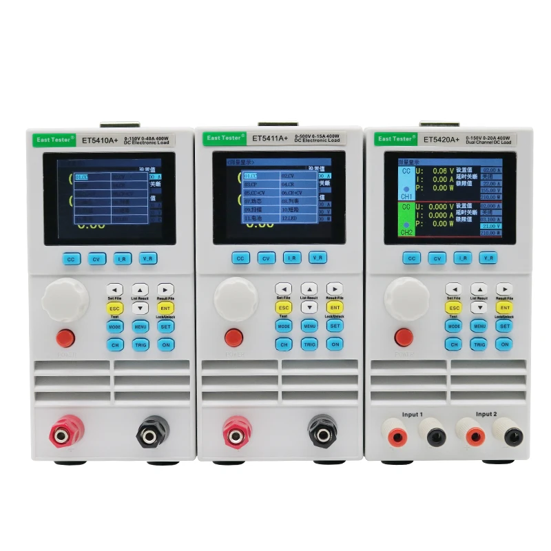 East Tester USB programmabile DC misuratore di carico elettronico capacità della batteria Tester scaricatore ET5410A + ET5420A +