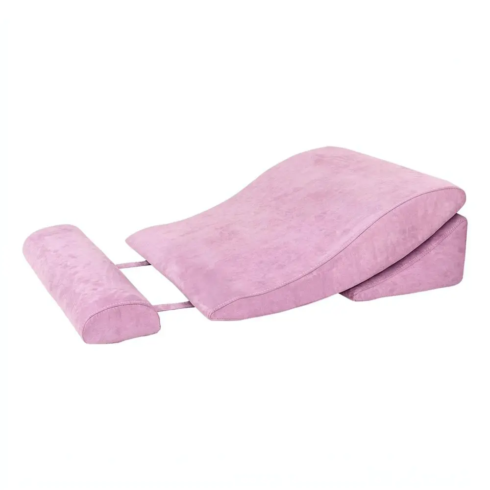 Ergonomic Triangle Pillow For Bed Wedge Support Adjustable Orthopedic Back Rest For Pregnancy Elderly Nursing Comfort