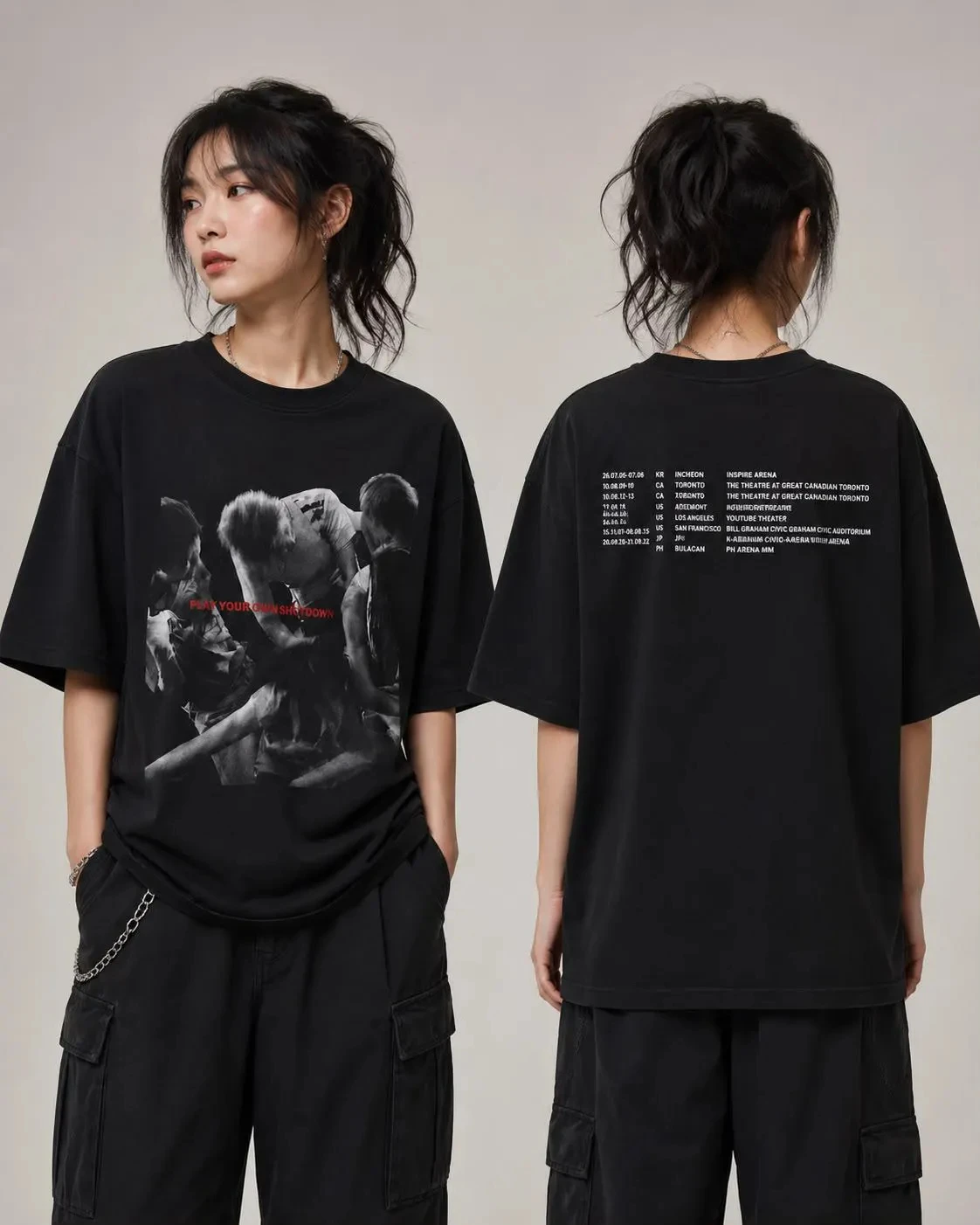 2026 CORTIS Tour T-shirt, Vintage Kpop Concert Merchandise, Street Style Pattern, Comfortable T-shirt Y2k Ins