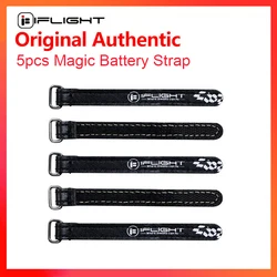 5pcs 10X100mm / 10X130mm iFlight Magic Sticker Tape Nylon Lipo Battery Strap Belt Reusable Cable Tie Wrap for FPV RC Battery