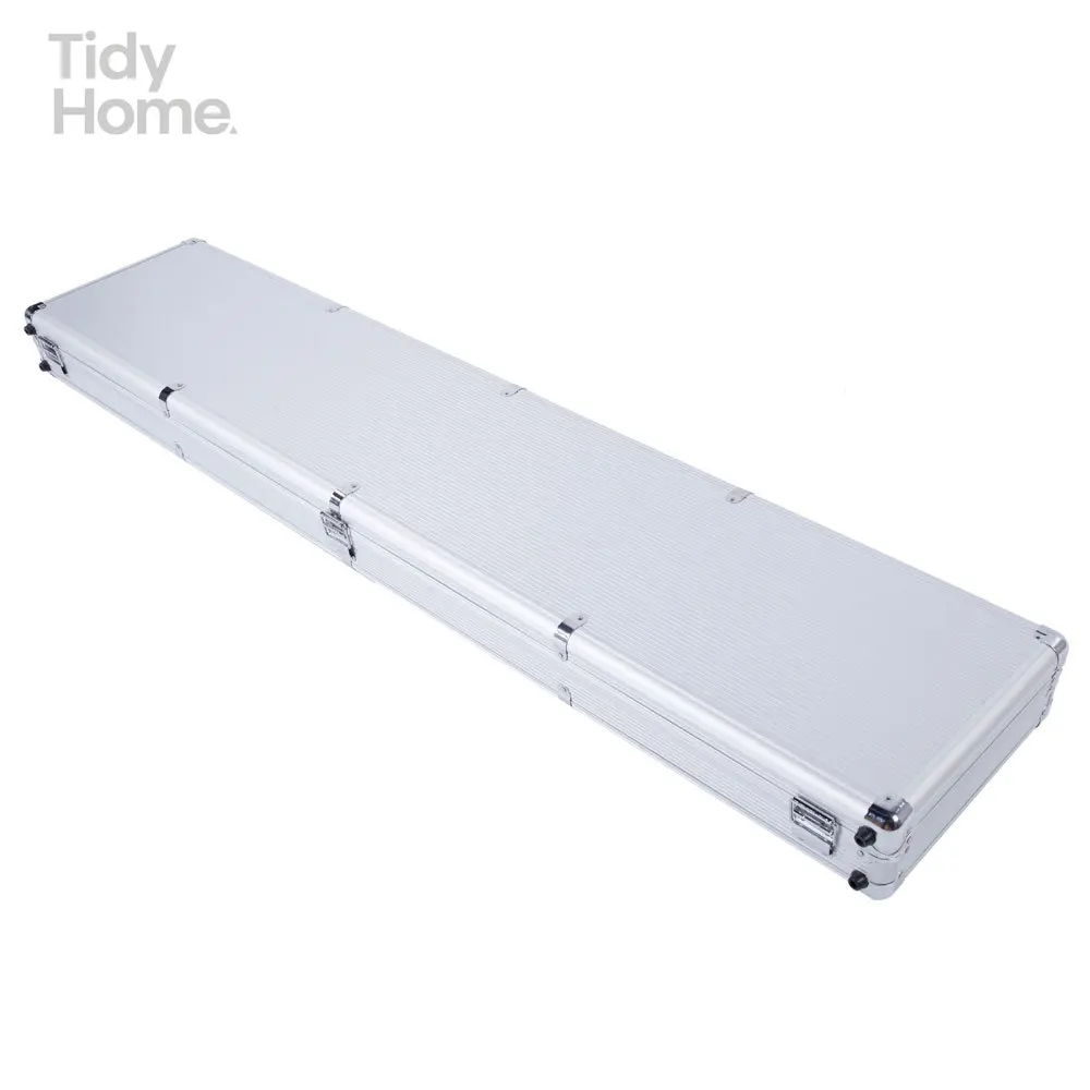 

135*28*10 см алюминиевый новый замок в рамке, коробка с замком для ручного пистолета, жесткий чехол для хранения, серебристый, цифровые кодовые замки, безопасность/сильные устройства