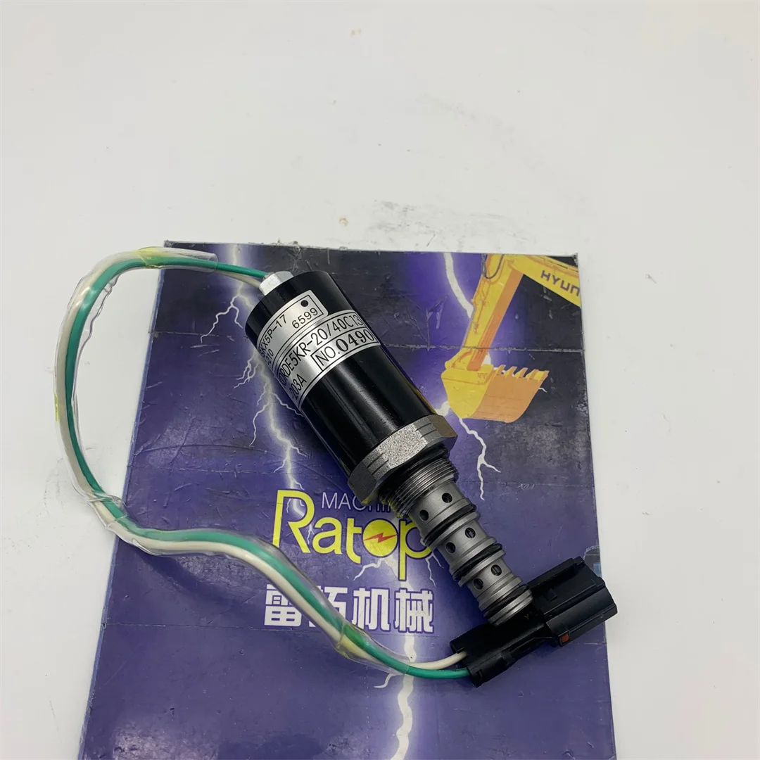 High Quality Pump Solenoid Valve 40C13 KDRDE5KR-20/40C13-203 For SH200A3 SH200A5 Excavator Parts 40C13-203A