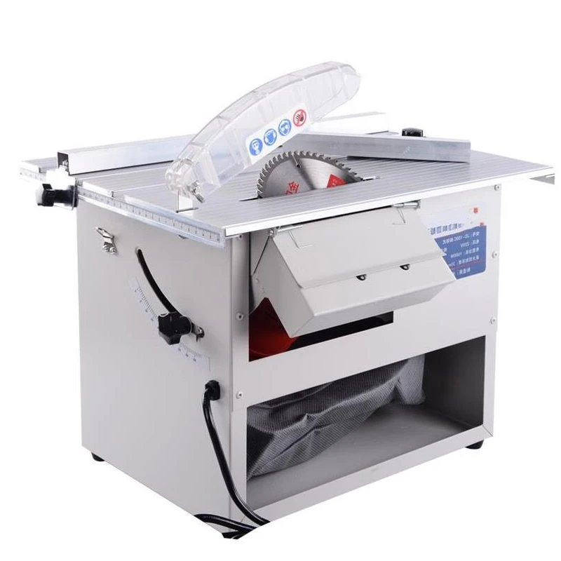 Imagem -04 - Elétrica Livre de Poeira Deslizante Table Saw Jd150c Deslizante Table Saw Carpintaria Floor Miter Corte Velocidade Ajustável 1500w