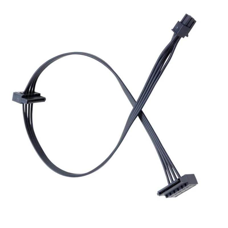 D0UA MAINBORD MINI 4pinから15pin SDD電源ケーブルダブル15pinプラグアダプター