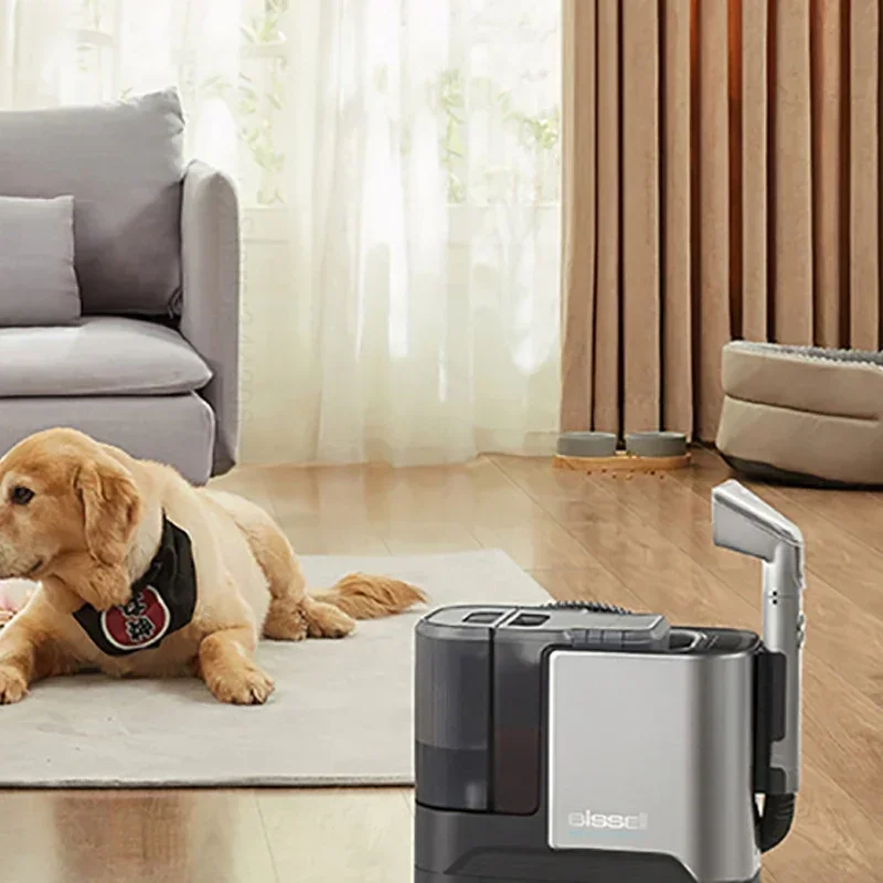 BISSELL Паровая стиральная машина для ткани, диван, очиститель ковров, ткани, пылесос для ванны для домашних животных, многофункциональный портативный прибор для удаления клещей