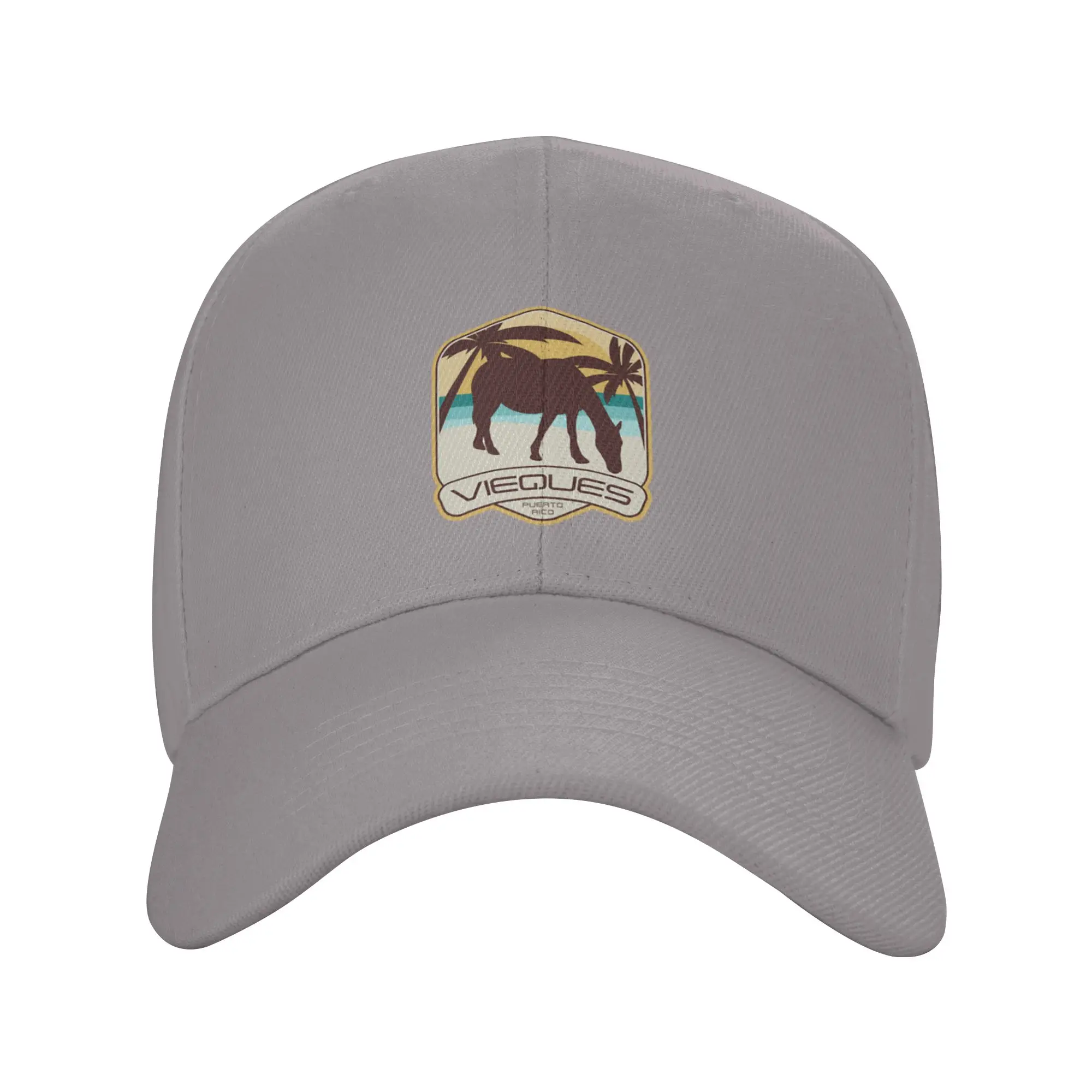 Hot Sale Vieques - Puerto Rico Baseball Cap  Street Style Polo Cap  Casual Street Style Polo Cap