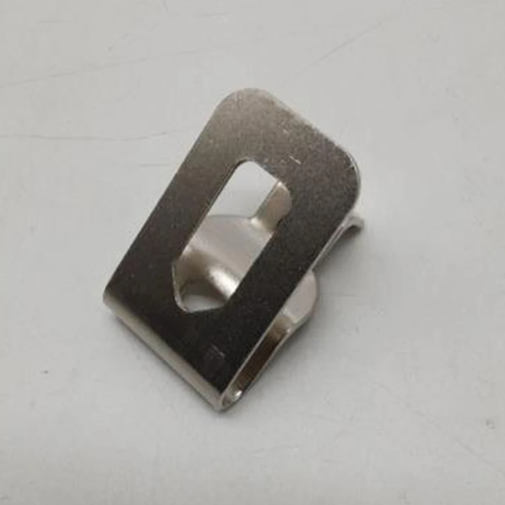 

4pcs Stainless Steel Clips For Power Tools Heavy Duty Hook Replacement Cordless Drill Key Holder Electric Tool Waist Buckle
