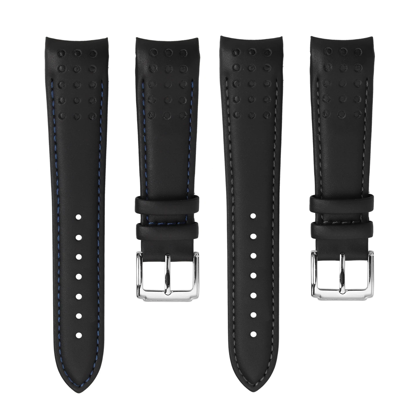 สําหรับ Seiko SPORTURA SNAE80P1 SPC089 SNAE93J1 21 มม.อินเทอร์เฟซสายหนังผู้ชาย Arc Cowhide หนังนาฬิกาอุปกรณ์เสริม