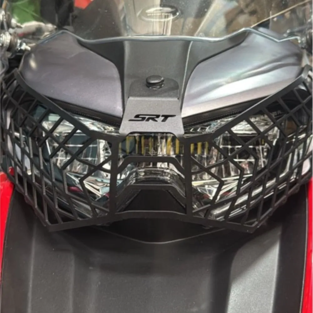 

Headlight Head Light Guard Protector Cover Protection Grill For QJMOTO SRT750 SRT750X SRT 750X 800 SRT800 SRT600 750SRT 800SRT
