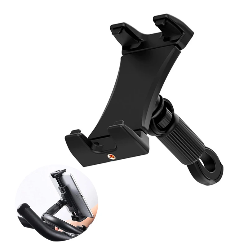 

Indoor Gym Treadmill Phone Mount Bike Tablet Holder for Stationary Bicycle Spin Exercise Bike for iPad Pro 12.9 Galaxy Tabs