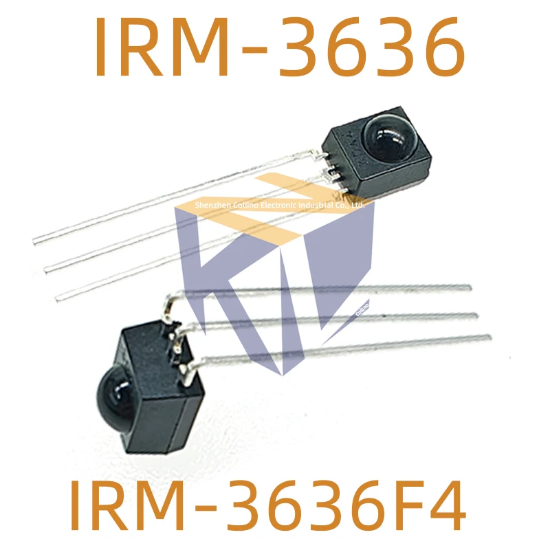10pcs IRM-3636 IRM-3636F4 36Khz Infrared Remote Control Receiver Module IRM Series 3636 3636F4 Original