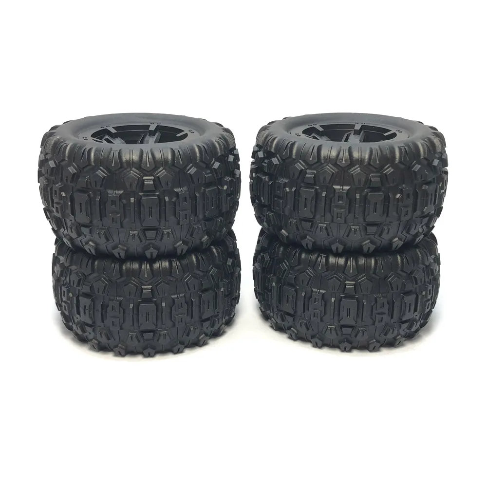 Original Tires Tyres MJX H16H H16E H16P RC Car Spare Parts Hyper Go Truck Replacement Accessories Off Road Wheel