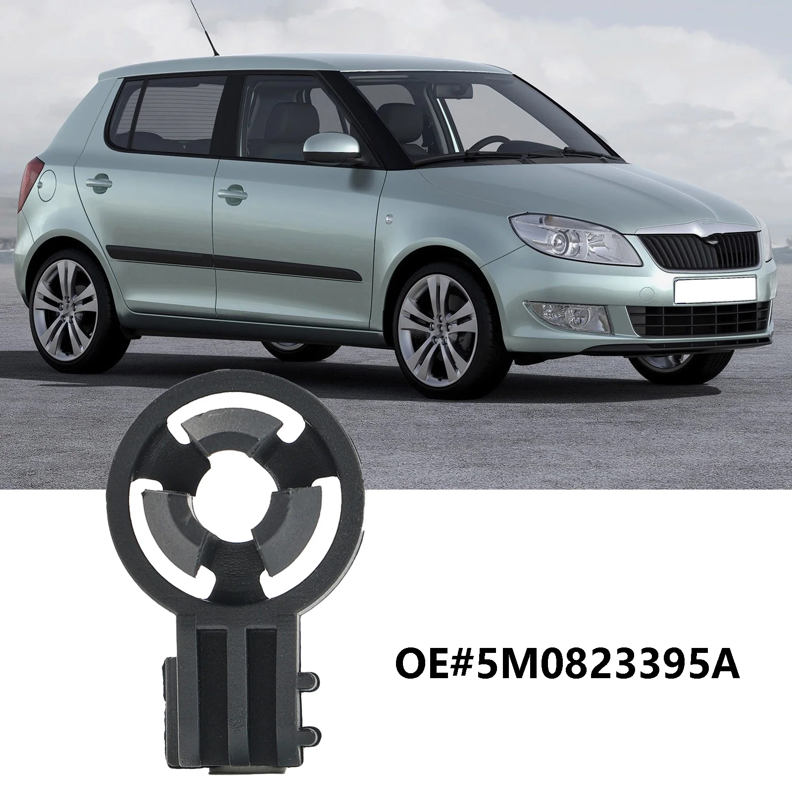 Engine Hood Support Bonnet Rod Stay Bracket Buckle Clip Plastic OE 5M0823395A For Skoda Fabia II Roomster Octavia Rapid