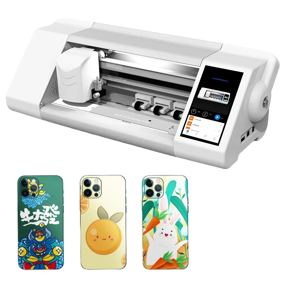 Intelligent Mobile Phone Screen Protectors Cutter Machine Hydrogel Film Cutting Machine  Front Rear Films Plotter