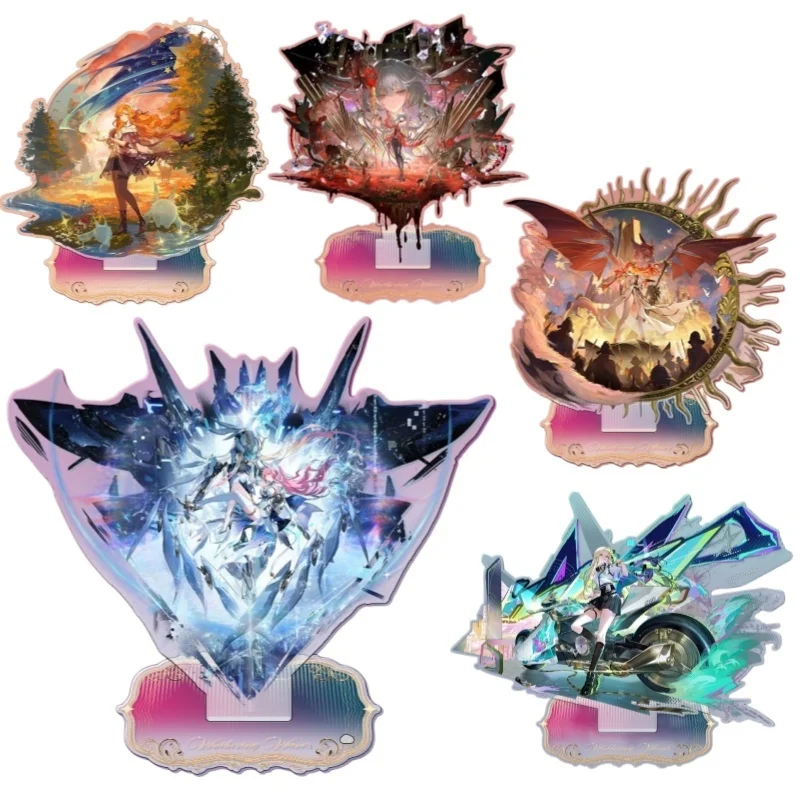 Game Wuthering Waves Figure Figurine Lynae Aemeath Sigrika Augusta Acrylic Stand Model Plate Desk Decor Standing Sign Gift