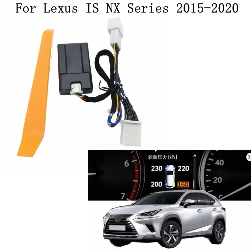 Car TPMS Tire Pressure Display Security Alarm Monitoring System For Lexus IS NX NX200t NX300h Series 2015-2020