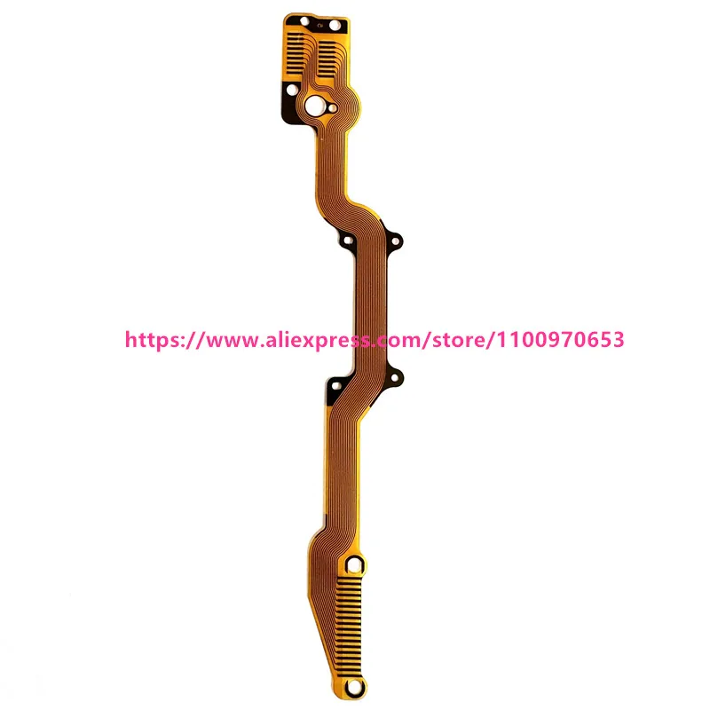 Novo cabo flexível lcd fpc para canon 180 placa de fita parte de reparo de câmera de vídeo