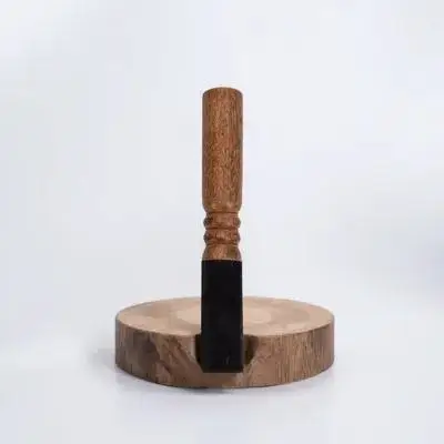 

Wooden Sound Bowl Mallet Smooth Durable Craftsmanship For Meditation Singing Bowl Small Buddha Striker Knocking Rod