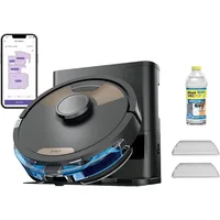 Matrix Plus 2-in-1 Robot Vacuum & Sonic Mop, Home Mapping, HEPA Bagless Self Empty Base with 30-Day Capacity, Customized 1