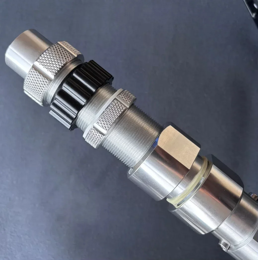 Trolling Rod Butt 2 4 6 Deep Sea Fishing Rod Aluminum Multi-angle Adjustment Straight Bent Trolling Rod Metal Butt Handle - Image 5