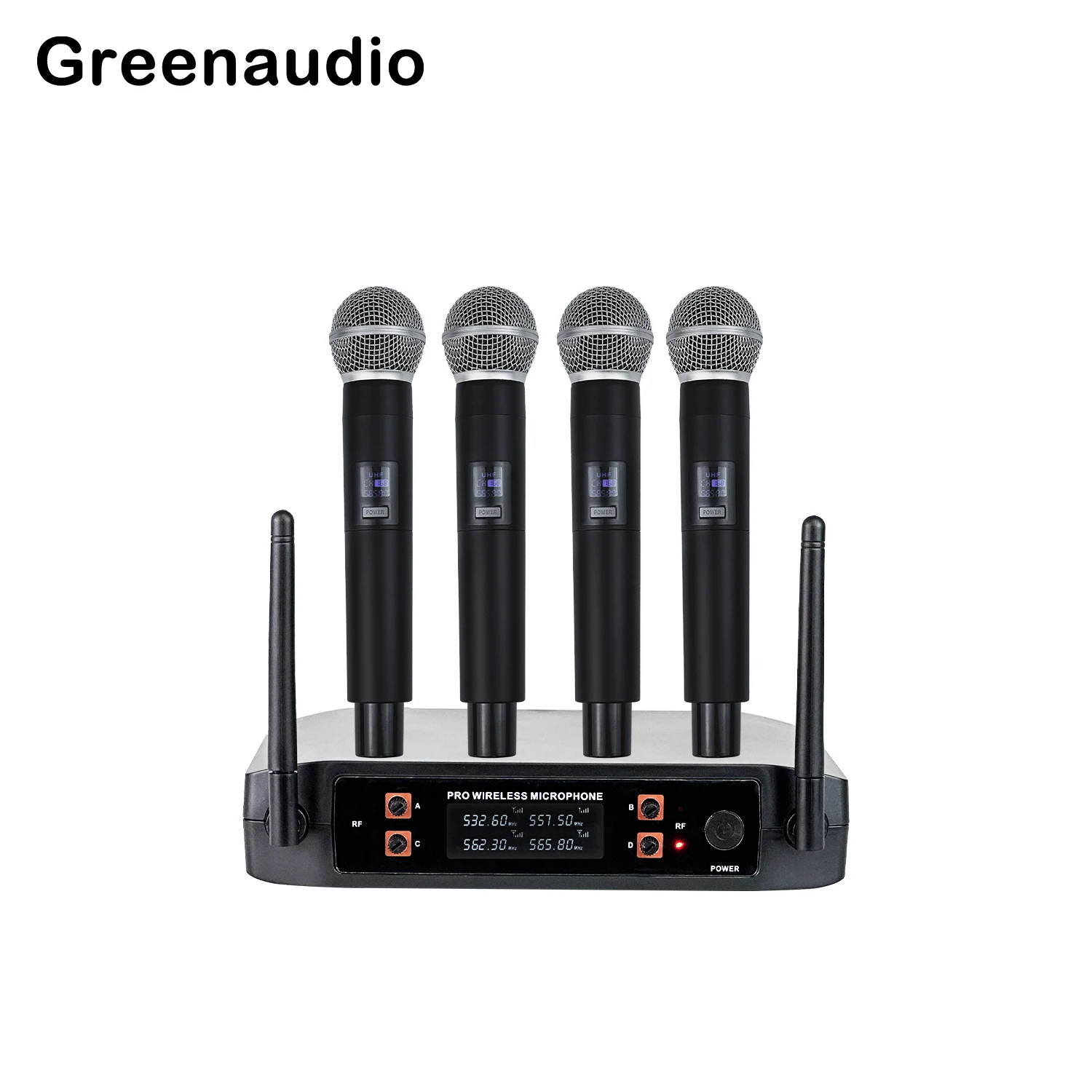 

GAW-GLD4 UHF VHF Wireless Microphone for Karaoke Speaker Performance System