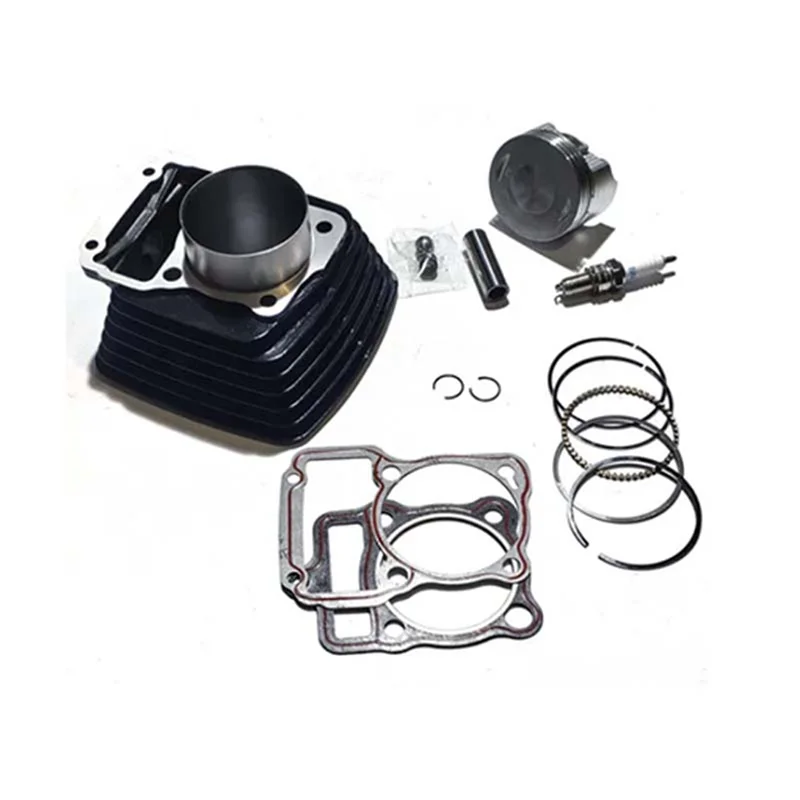 

A04E-For Italika Ft125 Ft150 Rt180 Compatible 65.5Mm Motorcycle Engine Cylinder Piston Kit Replacement Set
