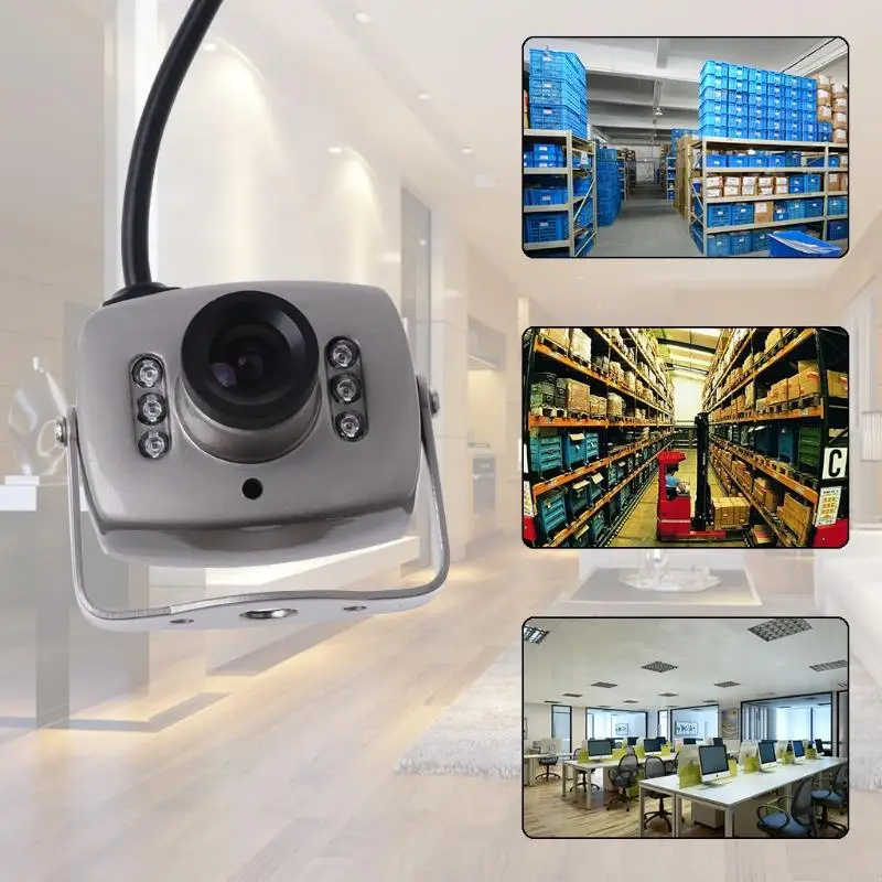 

2025 New CCTV Mini Camera Security Color Night for Vision Video Recorde