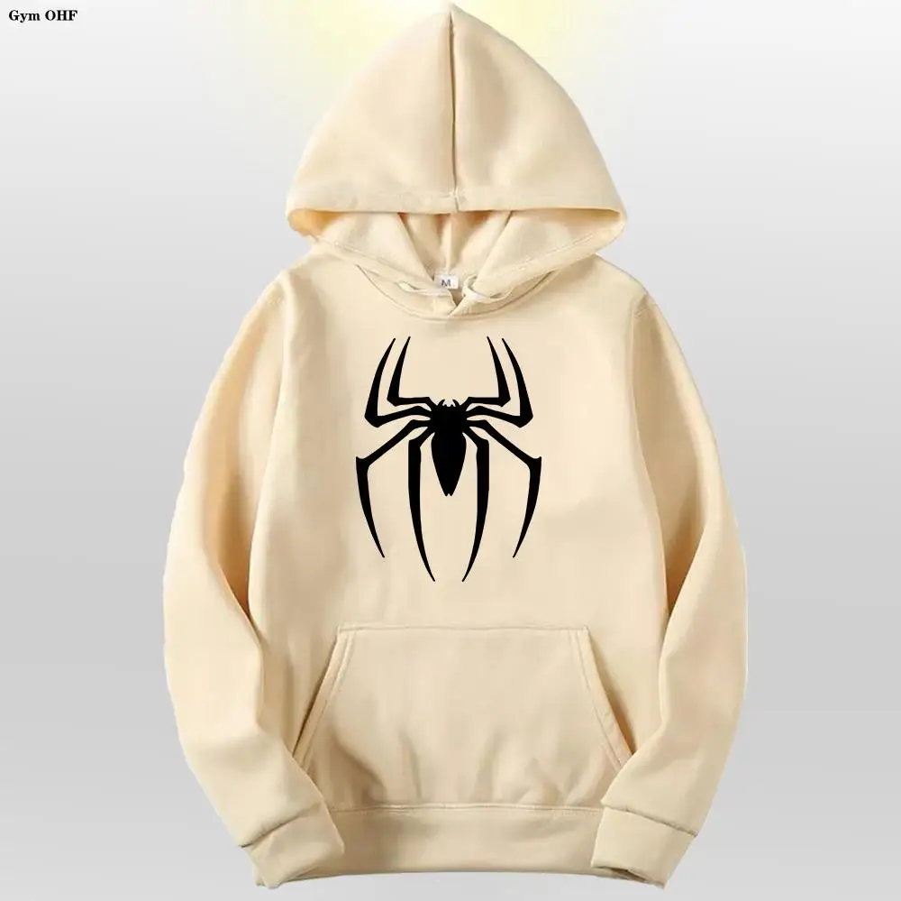 Spider Fashion Brand Men\'s Women\'s Hoodies Male Casual Sweatshirts Men\'s Hoodies High Quality Pullover Sweatshirt Tops Fleece