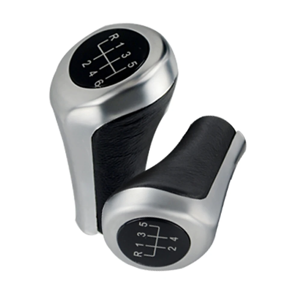 Gear Shift Knob for BMW E46 E53 E60 E61 E63 E65 E81 E82 E83 E87 E90 E91 E92 1 3 5 6 Series X1 X3 X5 Carbon Fiber Matte Chromed