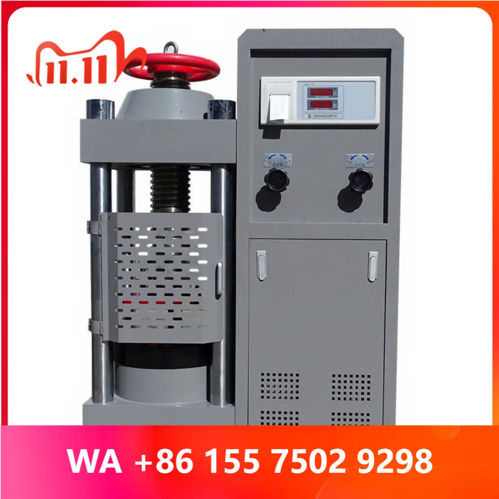 3000KN Digital Manual Screw Compression Testing hine, Concrete Compression Testing hine Operation