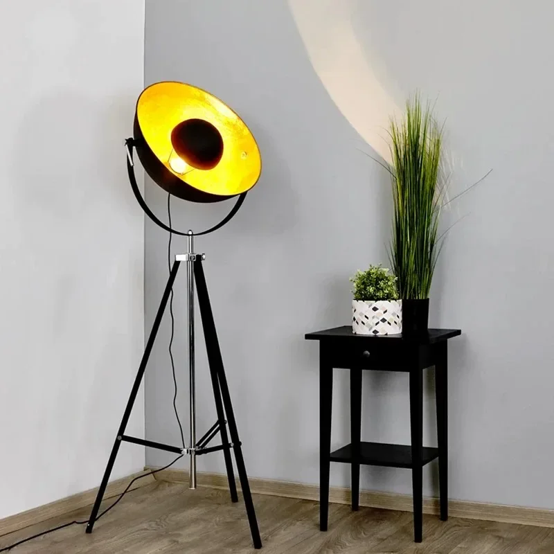 Nordic Soft Tripod standing Lamp Bedroom decor Photo Studio bedroom Floor lamp for Living room sofa side lamp