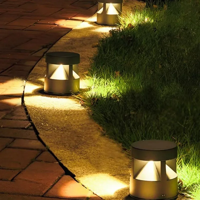 

Outside Modern 8W Waterproof LED Outdoor aluminum garden lights led outdoor 220v