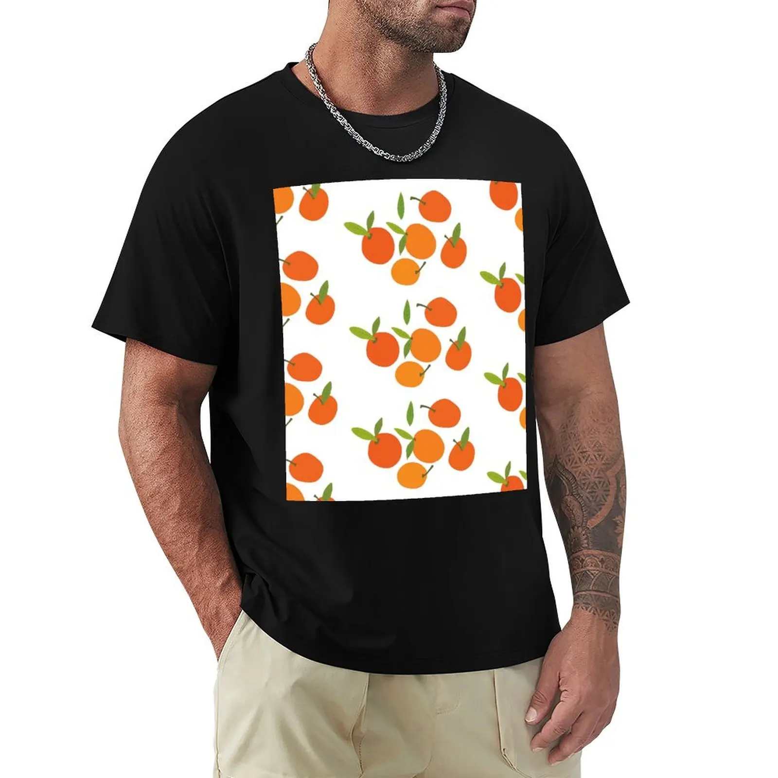 

Clementines T-Shirt cotton graphic tees hippie clothes new edition aesthetic clothes designer t shirt men