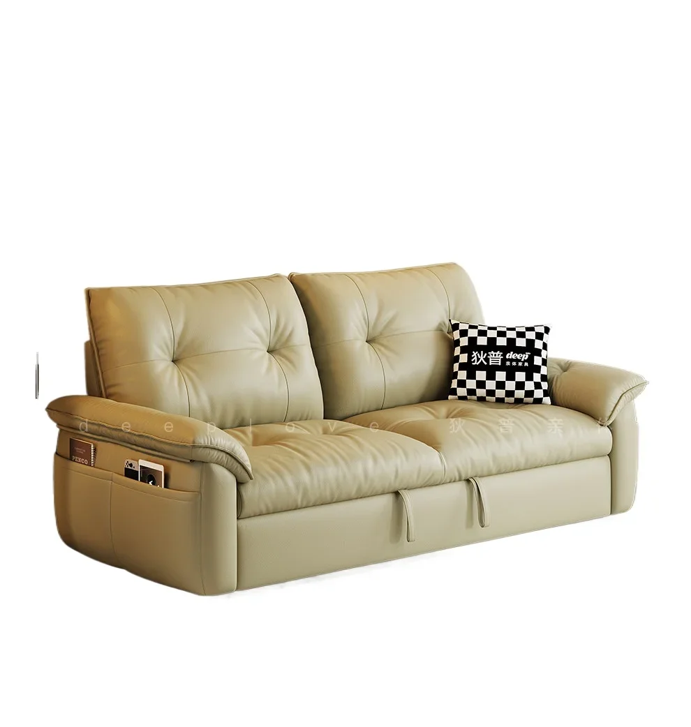 CZX folding integrated dual-purpose small apartment living room sofa bed that can sleep for a long time
