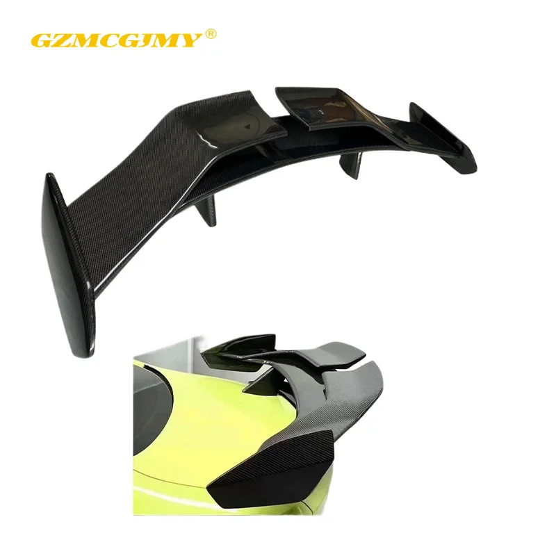 

High Glossy Dar-win Models Carbon Fiber Double-layer Rear Wing Rear Spoiler For BMW M3 M4 G80 G82 2019-24
