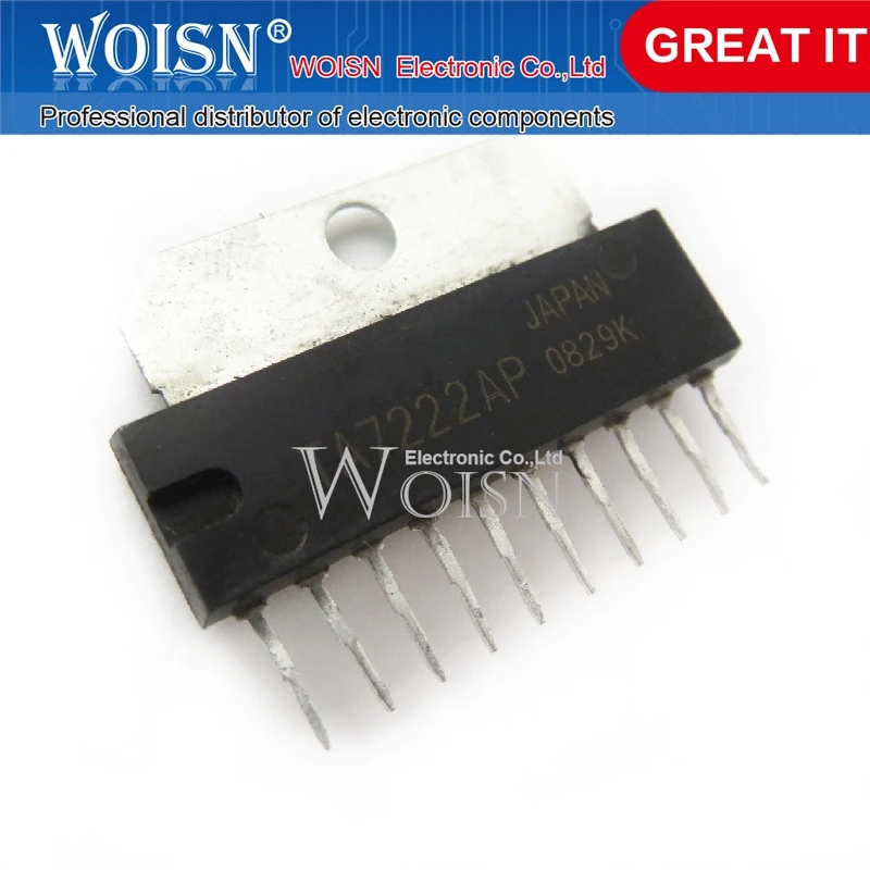 10pcs/lot TA7222AP TA7222 ZIP-10 In Stock