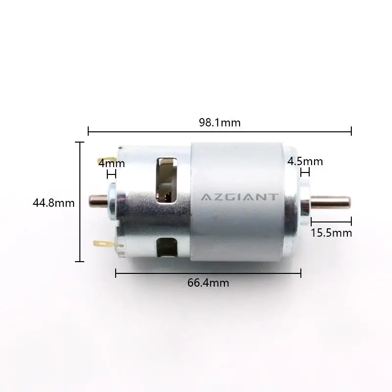 

For original Electric 775 High Speed Motor Power Tool Model Power Motor 12V-24V High Speed RS-775 Motor for Electric transfer