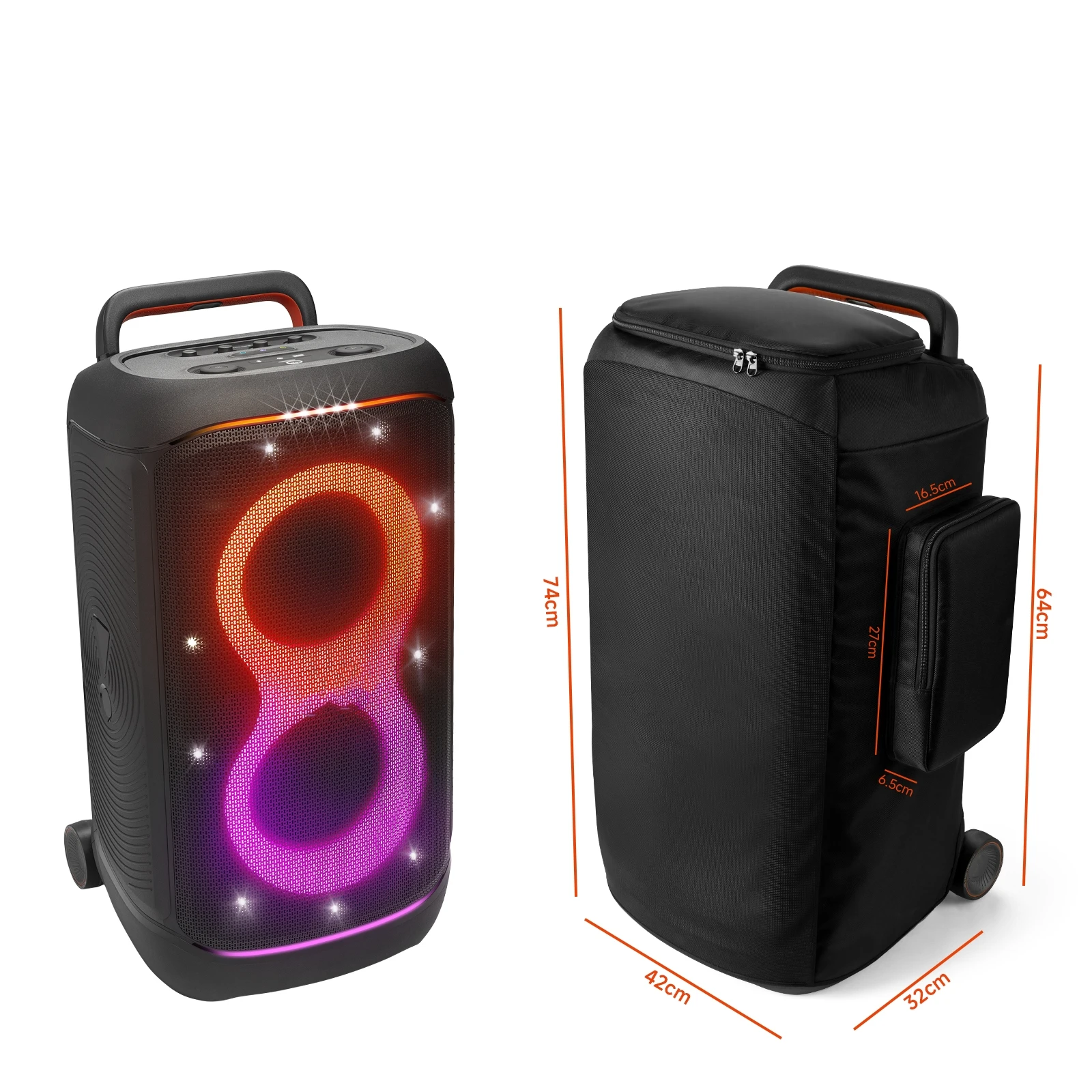 

Dust Cover Speaker Case for JBL PartyBox 520 Portable Party Speaker,Stretchable Speaker Cover Speaker Protective Dust Case