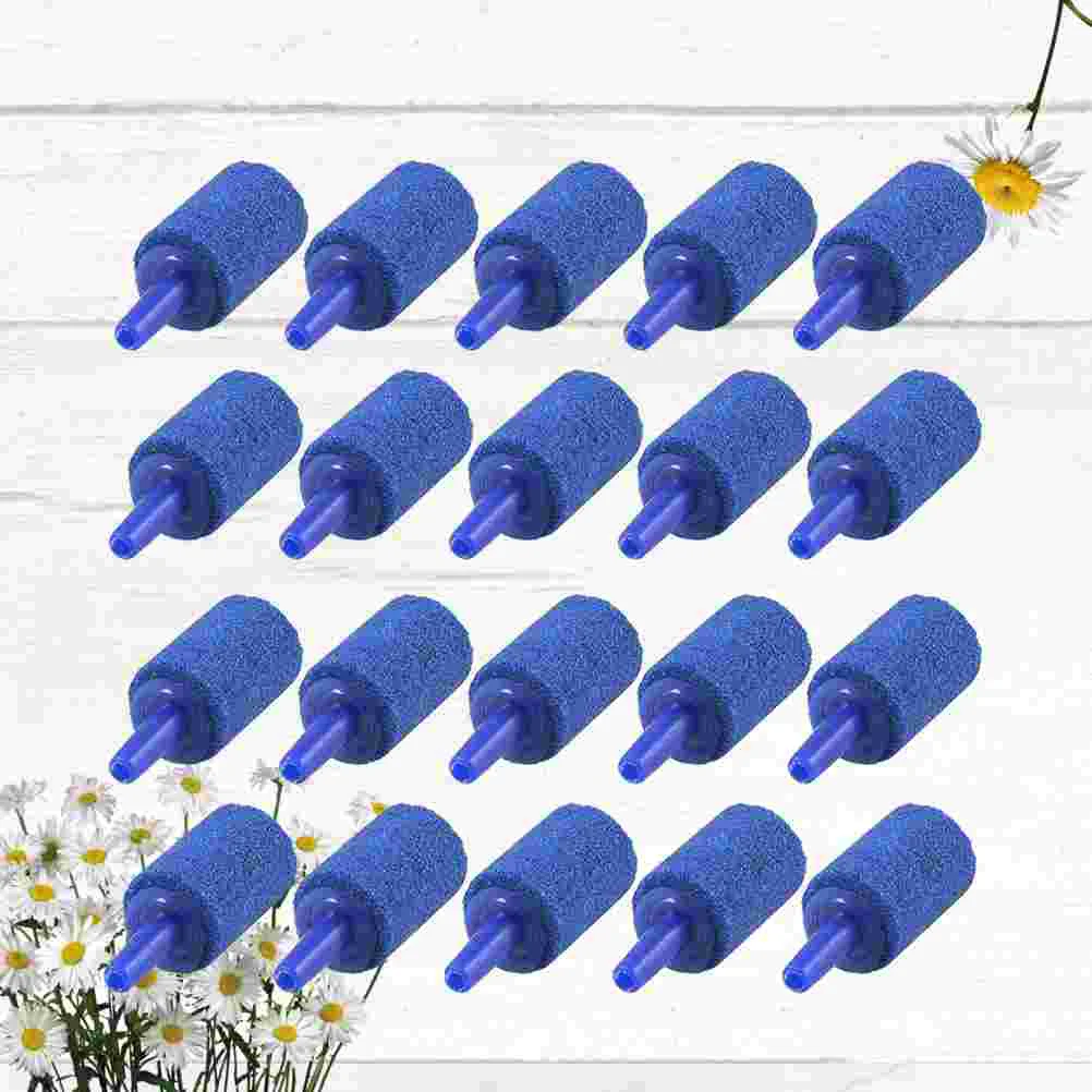 20 Pcs Air Pump for Inflatables Bubble Diffuser Airstones Decorate Blue Ball Shape