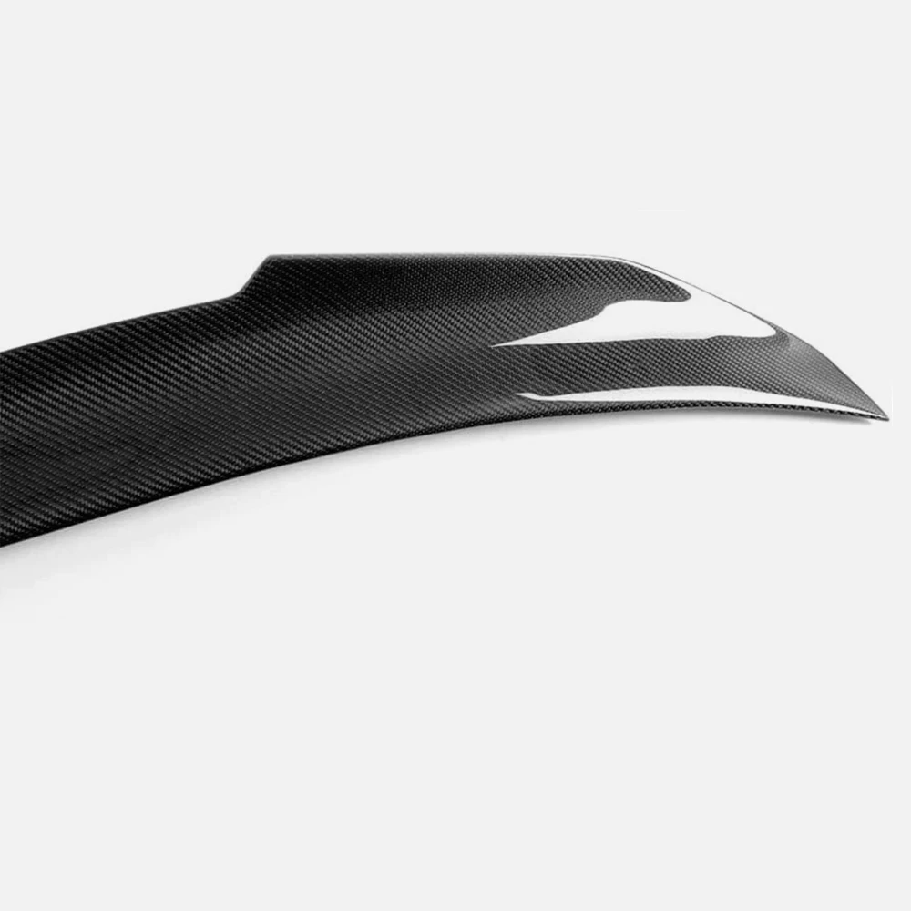 2 قطعة سبويلر السقف الخلفي للسيارة BMW 3 Series G20 320i 330i 330e M3 2019 + PSM نمط الجذع الخلفي الجناح ألياف الكربون نظرة #3