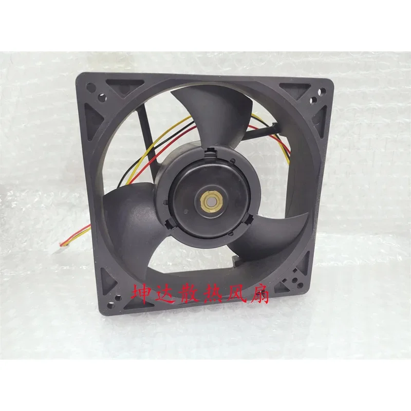 Electronics Component - 3-Wire Server Cooling Fan for Delta Electronics EFB1324SHE T7NQ 120x120x38mm DC 24V 1.38A