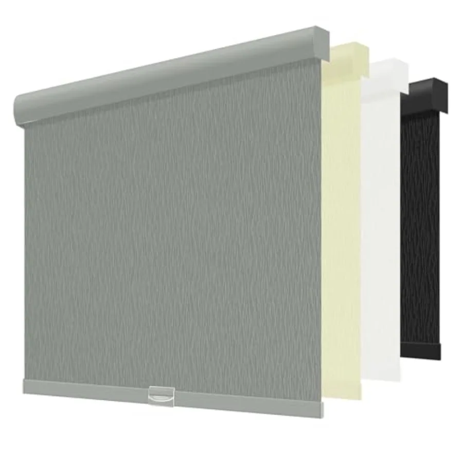

Cordless out Roller Shades for Windows, Striped Free-Stop Window Blinds with Privacy, Thermal Insulated Window Shades for Home,