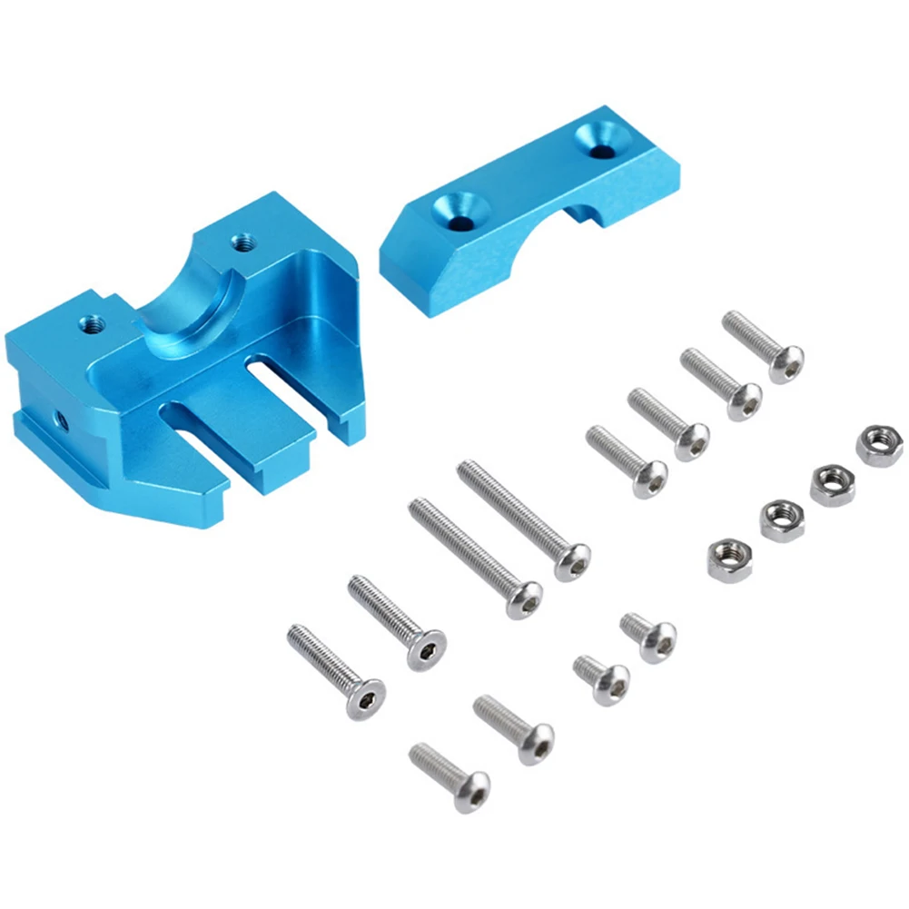 V5 V6 Mount All Metal Mount Anodized Finish Heat Dissipation Sturdy Construction Integrated Clamping For V5 V6 Hotends