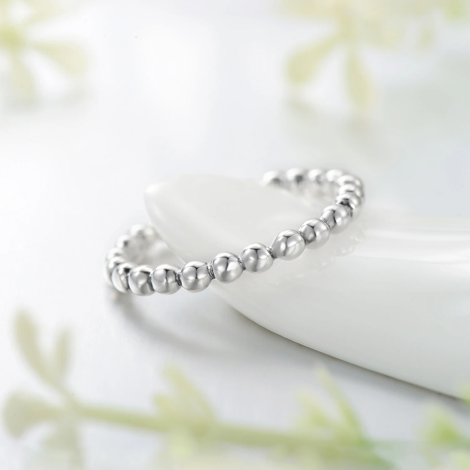 Modian Minimalist Simple Real  - Minimalist Ring Stackable recension och pris